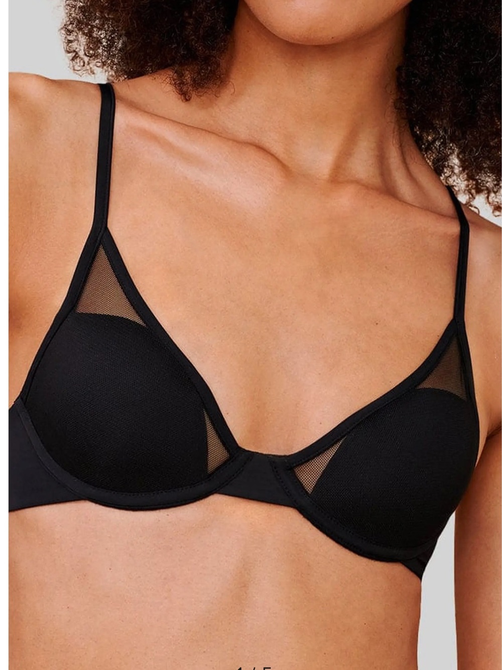 Pepper Classic All You Bra Black Mesh - Picture 2 of 8